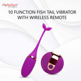 Fish tail vibrator for women
